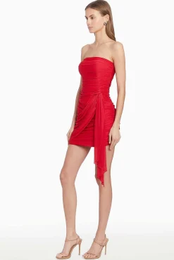 Sale Anja Dress In Mesh Women Mini Dresses