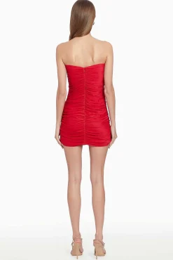 Sale Anja Dress In Mesh Women Mini Dresses