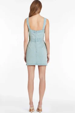 New Archie Denim Dress Women Mini Dresses