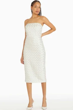 Cheap Arely Midi In Pleat Women Midi Dresses