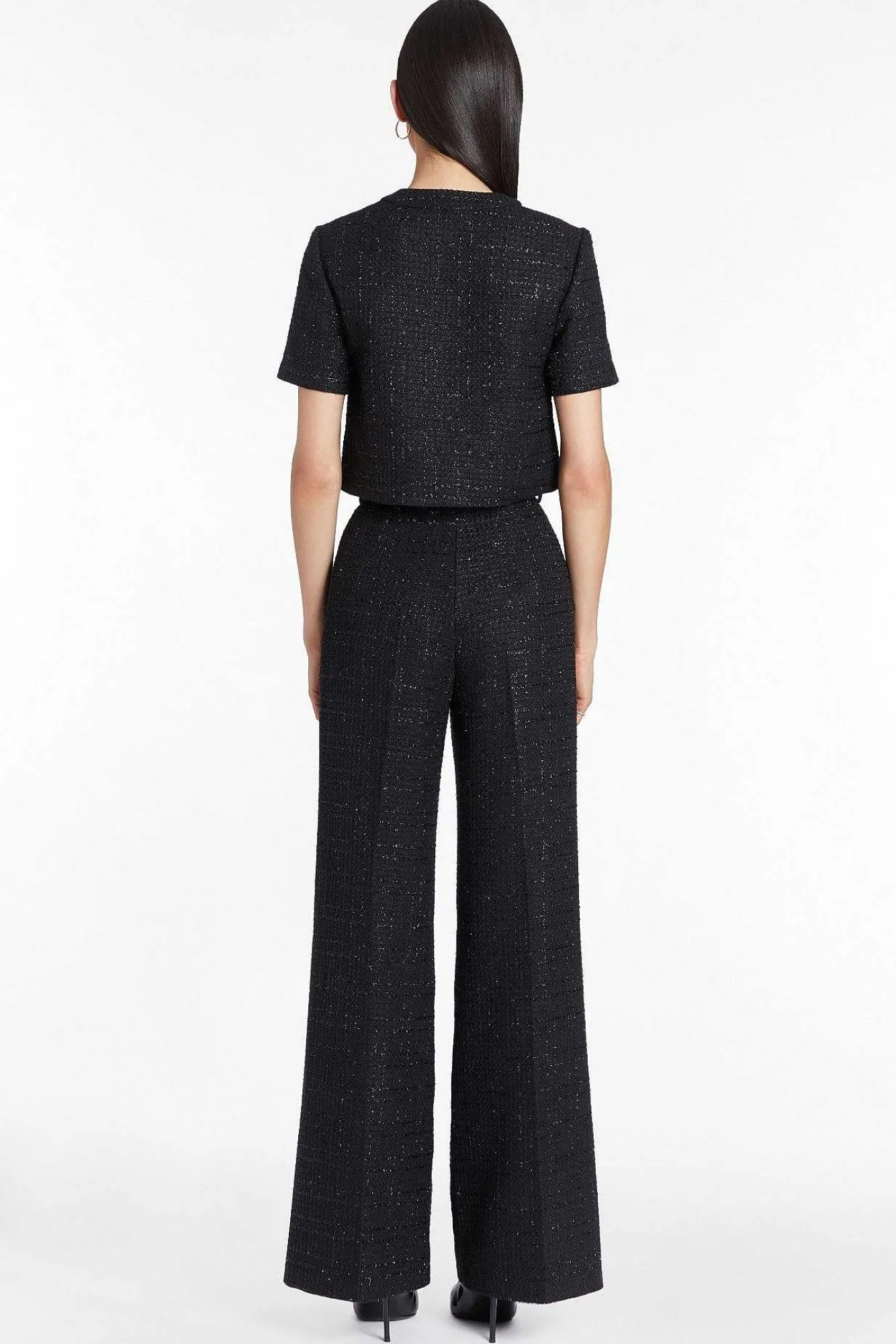 Shop Braswell Top In Watkins Tweed Women Tops