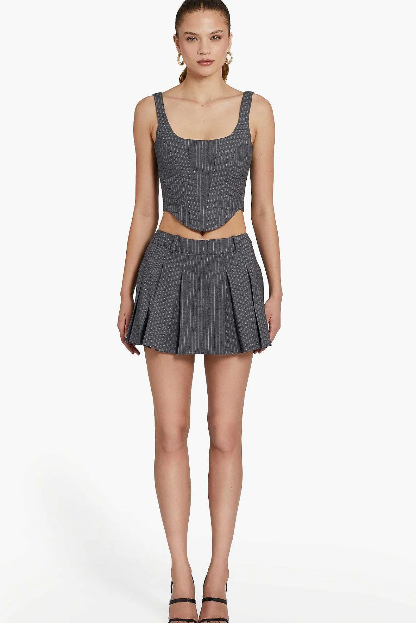 Best Sale Braylon Skort In Pinstripe Women Bottoms