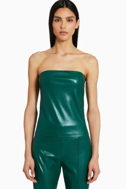 Flash Sale Callie Top In Faux Leather Women Tops