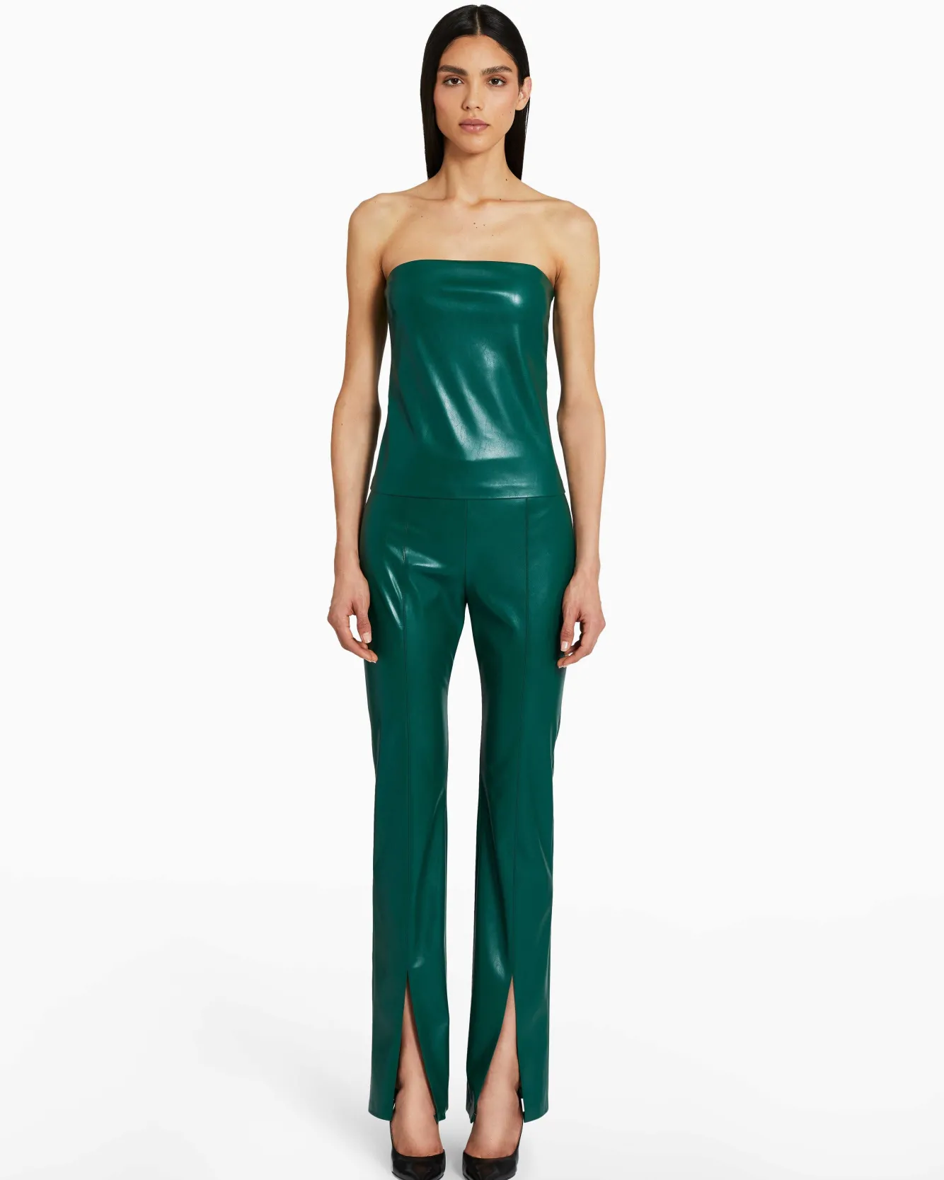 Flash Sale Callie Top In Faux Leather Women Tops