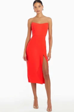 Cheap Chamberlain Dress Women Midi Dresses