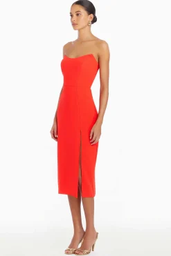 Cheap Chamberlain Dress Women Midi Dresses
