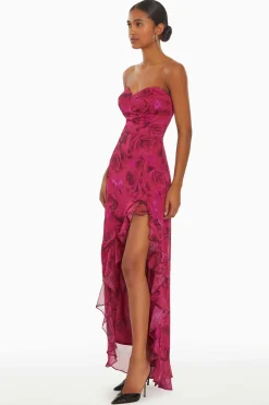 Online Eden Gown In Samira Rose Print Women Maxis & Gowns