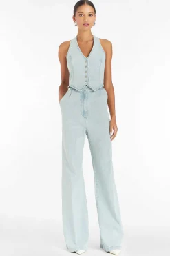 Clearance Ethan Denim Jumpsuit Women Jumpsuits