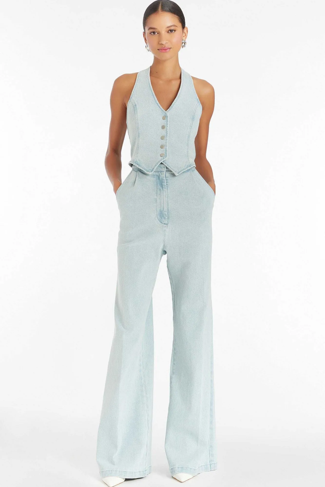 Clearance Ethan Denim Jumpsuit Women Jumpsuits