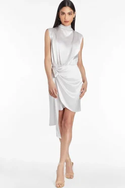 Shop Fabiola Silk Dress Women Mini Dresses