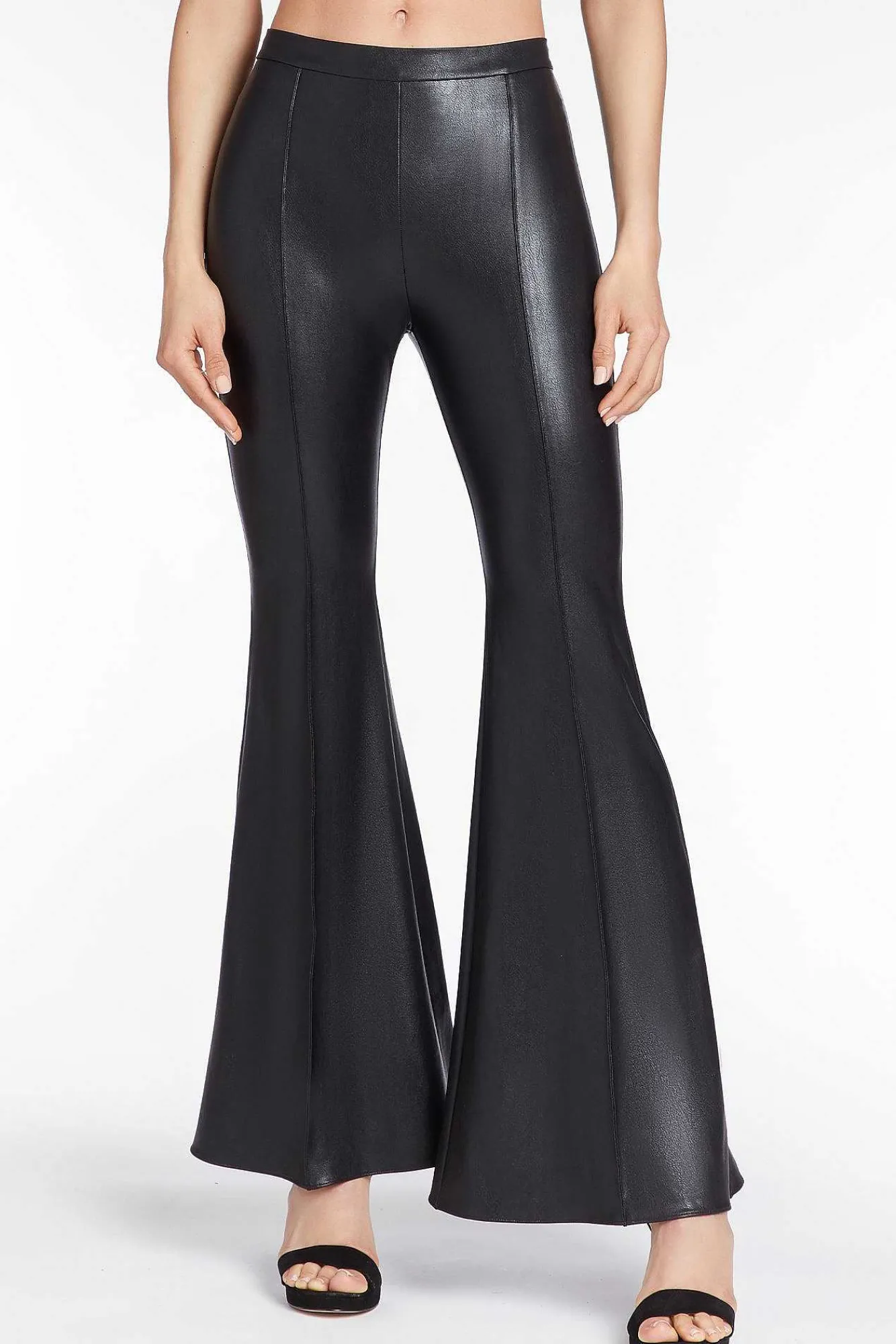Best Hughes Pants In Faux Leather Women Bottoms