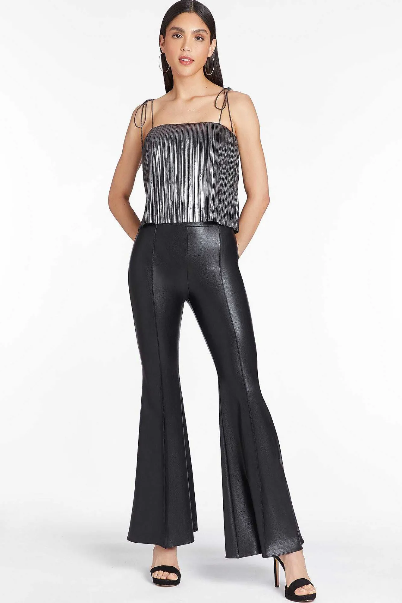 Best Hughes Pants In Faux Leather Women Bottoms