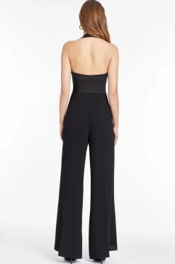New Isadore Jumpsuit With Satin Women Jumpsuits