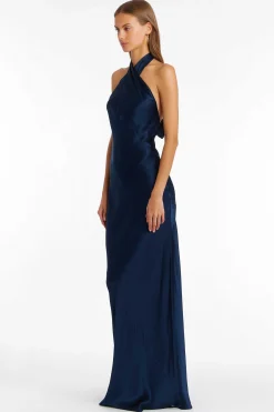 Cheap Jade Silk Maxi Women Maxis & Gowns