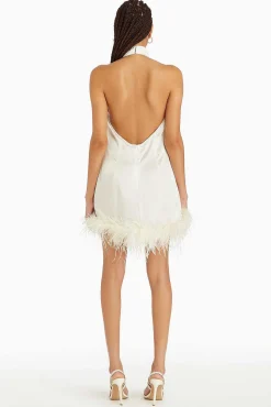 Discount Lunaria Silk Dress Women Mini Dresses