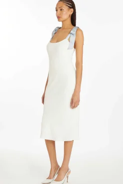 Best Sale Lusana Dress Women Midi Dresses