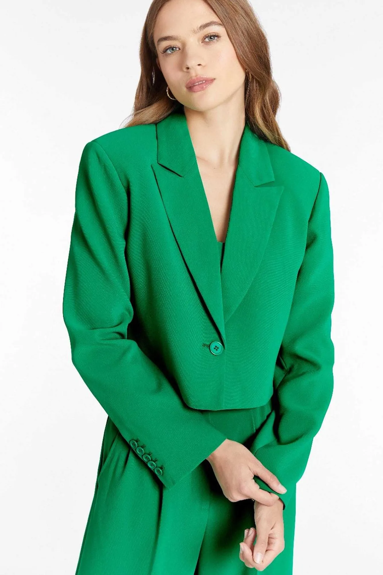 Hot Reggie Crop Blazer Women Jackets & Coats