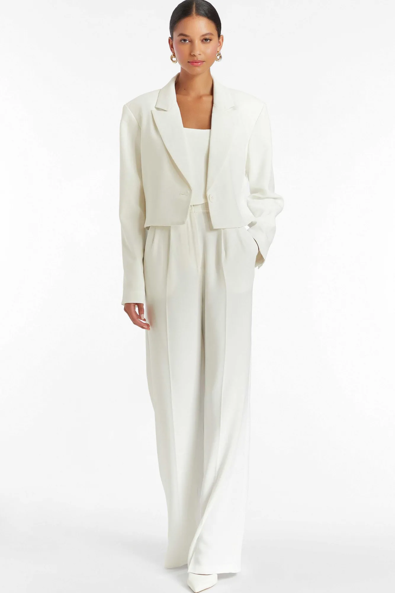 New Reggie Crop Blazer Women Jackets & Coats