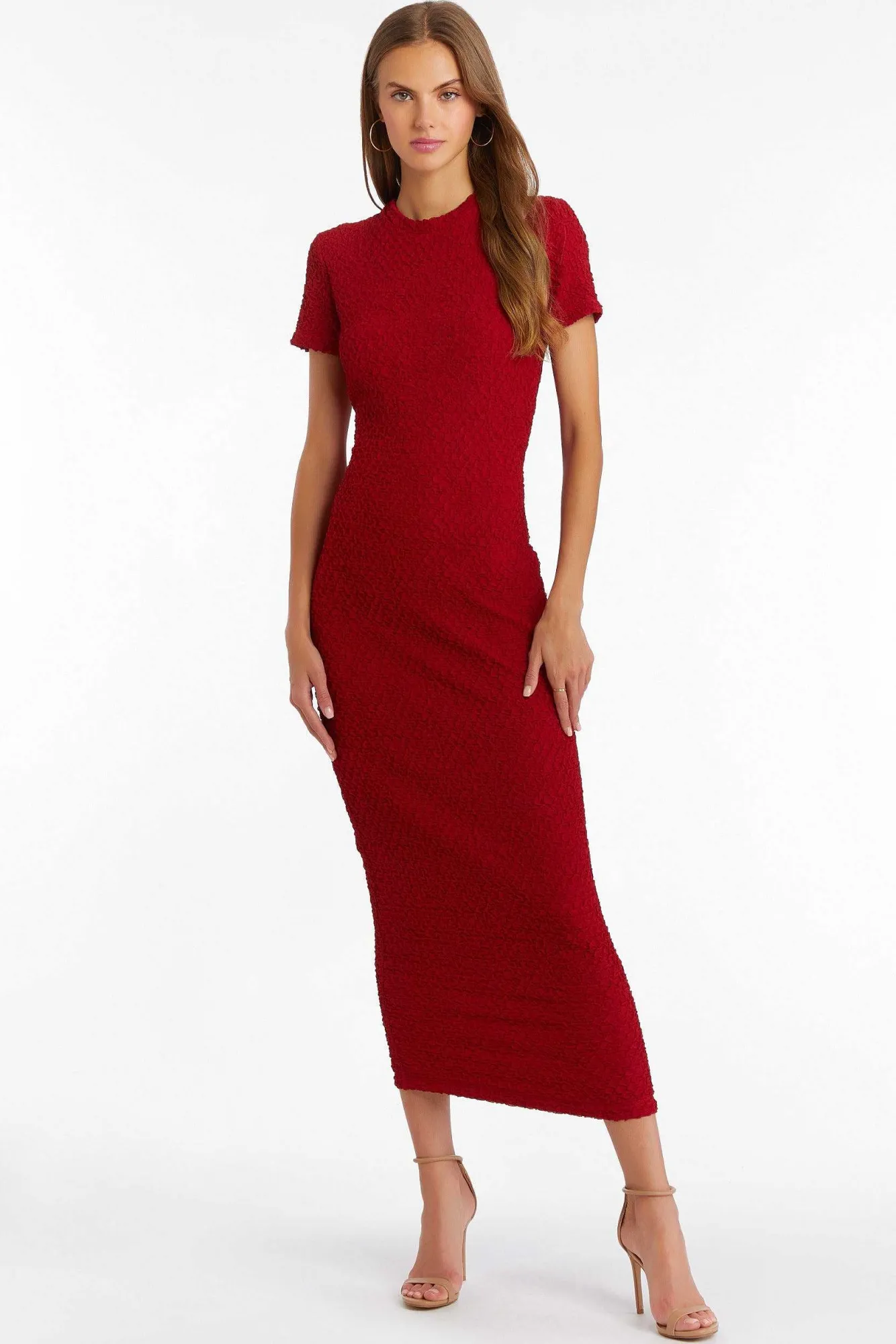Outlet Rosaria Dress In Knit Women Midi Dresses