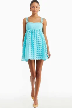 Store Russo Dress In Gingham Women Mini Dresses