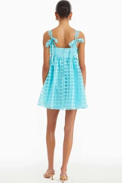 Store Russo Dress In Gingham Women Mini Dresses