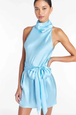 Sale Sandrine Silk Dress Women Mini Dresses