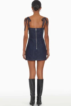 Best Taylor Denim Skort Romper Women Rompers