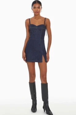 New Taylor Denim Skort Romper Women Rompers