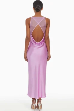 Discount Veronica Silk Dress Women Maxis & Gowns